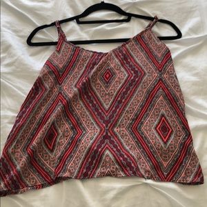 Patterned tank top